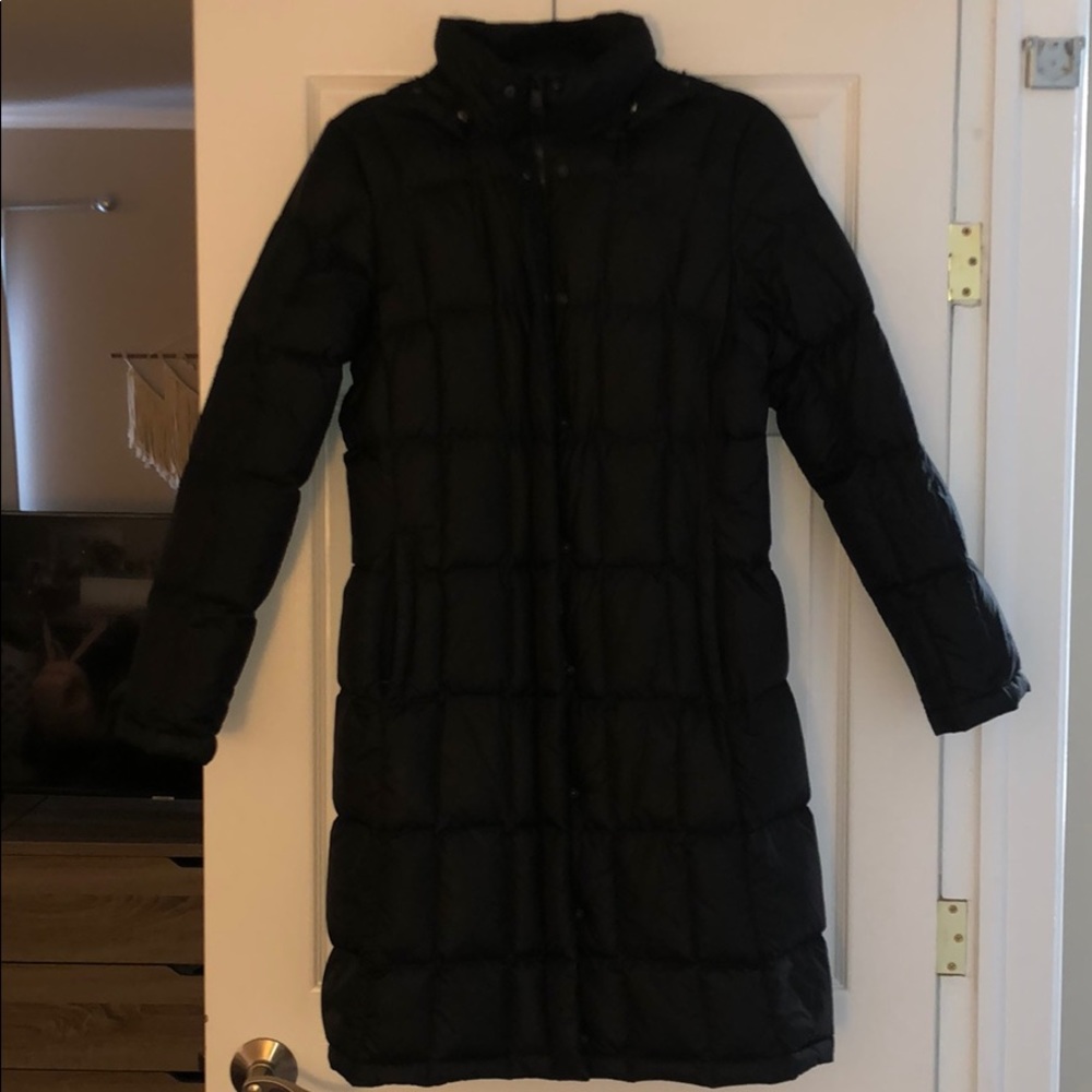 Black North Face Coat